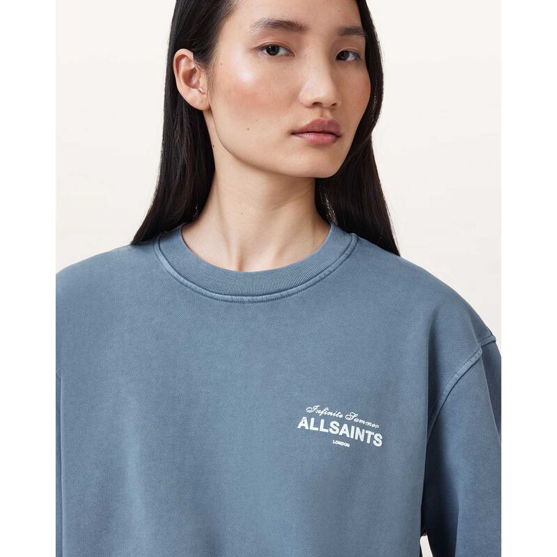 AllSaints Etta Soleil Oversized Sweatshirt image number 6